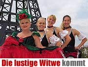 Sommerzeit ist Operettenzeit am Deutschen Theater. Ab 10.08. präsentiert das Deutsche Theater Franz Lehárs Meisteroperette „Die lustige Witwe“ (Foto: Martin Schmitz)