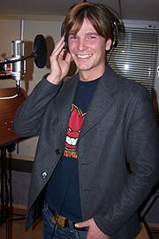 ...und hat bereits vieles im Studio für die CD zum Musical eingesungen (Foto: Martin Schmitz)