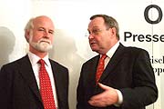 Herbert Bauderer und Richard Gaul, BMW (Bild: Martin Schmitz)