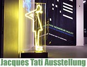 Ausstellung im Architekturmuseum der Technischen Universität München in der Pinakothek der Moderne : Die Stadt des Monsieur Hulot. Jacques Tatis Blick auf die moderne Architektur (Foto: Marikka-Laila Maisel)