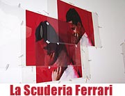 04.11.05-08.01.06 The Face of Pace. La Scuderia Ferrari: Fotografiert von Michel Comte in der Neuen Sammlung in der Pinakothek der Moderne (Foto: Martin Schmitz)