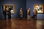 Zwei Bilder in einem Raum. Zwei Hauptwerke von Manet (Foto: Martin Schmitz)