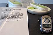 Das futuristische Wristphone: am Handgelenk zu tragen (Foto: martin Schmitz)