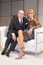 Uschi Glas und Michael Hinz (Foto:Martin Schmitz)