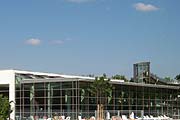 die Halle von hinten (Bild: Martin Schmitz