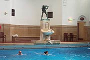 anschließend genüsslich schwimmmen (Foto: Martin Schmitz)