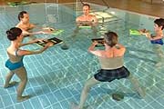 Aqua-Jogging in der Gruppe