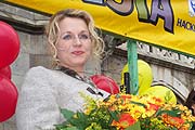 Tina I. bei ihrem ersten Münchenr Auftritt am 11.11.2002 (Foto: Martin Schmitz)