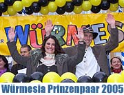 rmin I. und Tanja I. heißt das Prinzenpaar der Würmesia (Foto. Martin Schmitz)