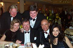Promi Tisch von Michi Beck mit Heiner und Viktoria lauterbach, Prinz Peter zu Sayn Wittgenstein Sayn, Viktor Erdmann u.a. (Foto: Marikka-Laila Maisel)