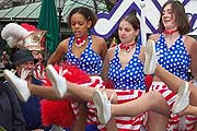 Seeegeister als Cheergirls