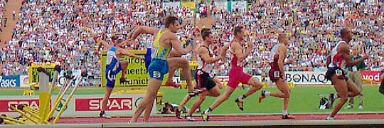 Finale 110m Hürden (@Bild: Martin Schmitz)
