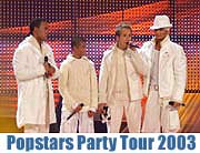 Overground im ballhaus auf der Popstars Party Tour