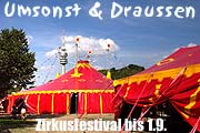 Umsonst un draussen mit Kinderzirkus Lilalu (Bild: Marikka-Laila Maisel)