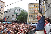 Ude auf der Bühne am Marienplatz 2003 (Bild: Marikka-Laila Maisel)