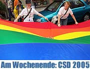 CSD 2005 am kommenden Wochenende (Foto: Martin Schmitz)