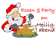 Essen & Party am Heiligabend
