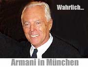 Am 4.12. kam Georgio Armani zur Eröffnung nach München: den neuen Emporio Armani Store in der Theatinerstraße / Fünf Höfe ergänzt im ersten Stock das Emporio Armani Caffé München. Infos unserer Rubrik "Wahrlich..." und viele Fotos von der Eröffnung