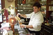 Franziskaner Weißbier im Ausschank