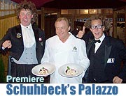 Der Alfons Schuhbeck PALAZZO feierte Premiere neben der Neuen Messe München. Wahrlich... berichtet von der Premiere (Foto: Martin Schmitz)