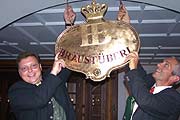 Am 7.7.2005 eingeweiht: das neue Bräustüberl im 1. Stock (Foto: Martin Schmitz)