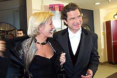 Florian Langenscheidt und Frau (Foto: Martin Schmitz)