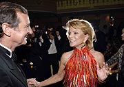 Dieter Hermann und Uschi Glas (Foto: Hannes Magerstaedt)