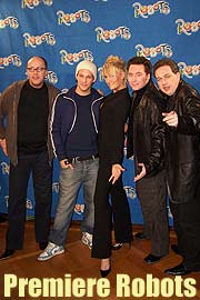 Die deutschen Synchronstimmen Hans-Werner Olm, Ben, Sarah Connor, Michael "Bully" Herbig, und Oliver Kalkofe (Foto: Martin Schmitz)