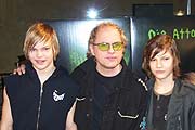 Uwe Ochsenknecht mit Wilson Gonzales, Jimi Blue (Foto: Martin Schmitz)