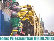Fotos Wiesnaufbau 09.09.2003 (Foto: Martin Schmitz)