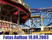 Aufbaufotos 19.09.2003 (Foto: Martin Schmitz)