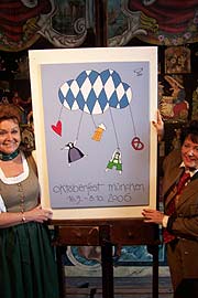 Vorgestellt von Tourismus- Chefin Dr. Gabriele Weishäupl: 1. Preis: Elisabeth Friedrich, Fachhochschule München (Foto: Martin Schmitz)