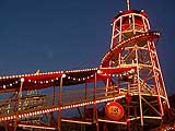 Toboggan bei Nacht