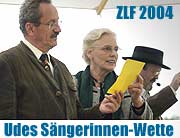 Am 23.09. verlor Münchens OB Ude eine Liederwette, jetzt darf er Eier verlaufen (Foto: BLV)
