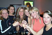Das sixpack ausnahmesweise mit Sekt (Foto: Martin Schmitz)