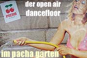 Open Air Dancefloor im Pacha Garten