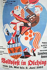 52. Plakat Olchinger Volksfest