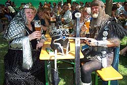 Auch Ritter haben Durst (Foto. Martin Schmitz)