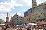Vollr Marienplatz am 8. Juni (Bild: Martin Schmitz)