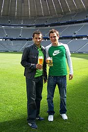 Hasan Salihamidzic und Marcel Schäfer (Foto: Martin Schmitz)