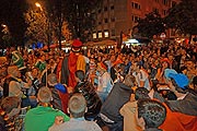 Party auf der Leopoldstr nach dem 2:1 Sieg vs Holland am Abend des 13.06.2012 (©Foto: Martin Schmitz)
