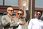 Rafinha bei der Meisterfeier 2018 auf dem Rathausbalkon (©Foto. Martin Schmitz)