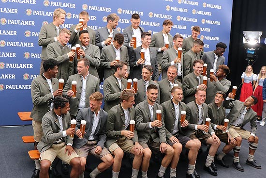 FC Bayern München Lederhosenshooting 2019 am 01.09.2019 (©Foto: Martin Schmitz)