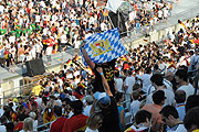Jubeln und WM schauen@ Olympiastadion (©Foto: Ingrid Grossmann)