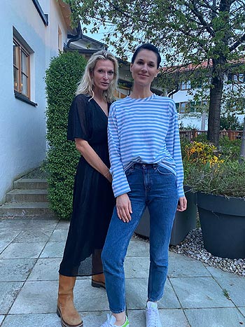 Mia Florentine Weiss, Masha Efrosinina  @ Bachmair Weissach Spa & Resort in Weissach / Rottach-Egern (©Foto: Bachmair Weissach)