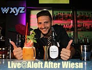 Die Live@Aloft After Wiesn - vom 17. September bis 3. Oktober 2016 täglich in der W XYZ Ba (©Foto: Martin Schmitz)
