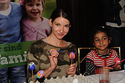 Sophie Wepper gab sich besonders viel Mühe (mit Tamara, 6) Fotonachweis „Rocchi PR/SOS“