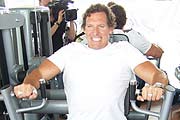 Ralf Möller war für die Auswahl modernster Fitness-Geräte verantwortlich (Foto: Martin Schmitz)