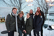 v.l.n.r.: Alessandro Carrara (Vertrieb Stone Island Dtl.), Konstantin Landuris (hansandfranz), Sabina Rivetti (Stone Island), Dott. Carlo Rivetti (Stone Island), Paola Mencarini (Stone Island), Christian Hattig (Vertrieb Stone Island Dtl.)