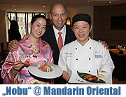Nobuyuki „Nobu“ Matsuhisa - Japanisch-peruanische Geschmackssensation im extra umgestalteten Restaurant des Mandarin Oriental, Munich vom 18. bis zum 26.03.2011 (Foto: MartiN Schmitz)
